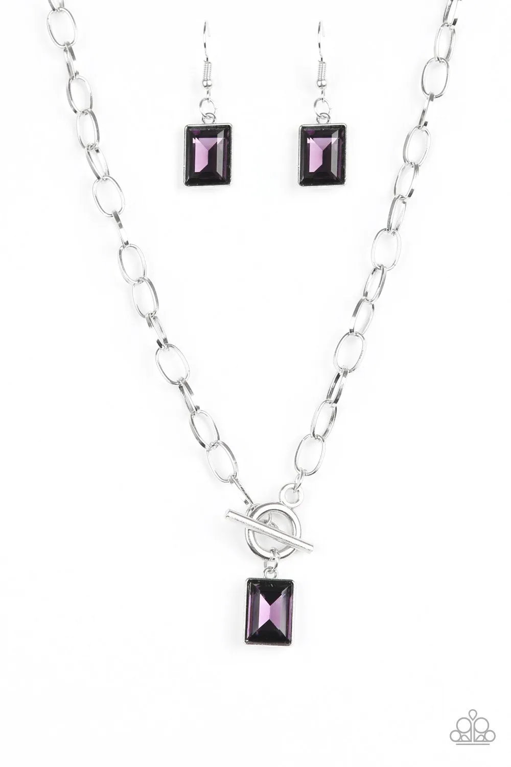 Paparazzi Necklace ~ Wear It Like You Mean It! - Purple