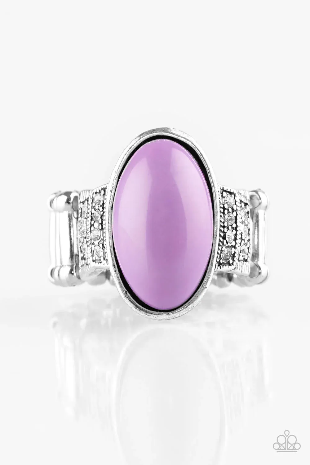 Paparazzi Ring ~ BEAD-To-Know Basis - Purple