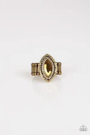 Paparazzi Ring ~ Modern Millionaire - Brass