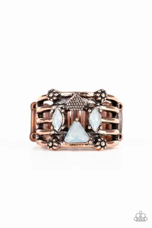 Paparazzi Ring ~ Shape Scene - Copper