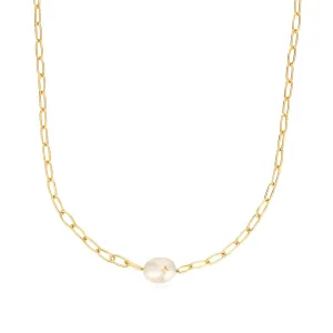 Pearl Power - Pearl Sparkle Chunky Chain Necklace - 2 colours