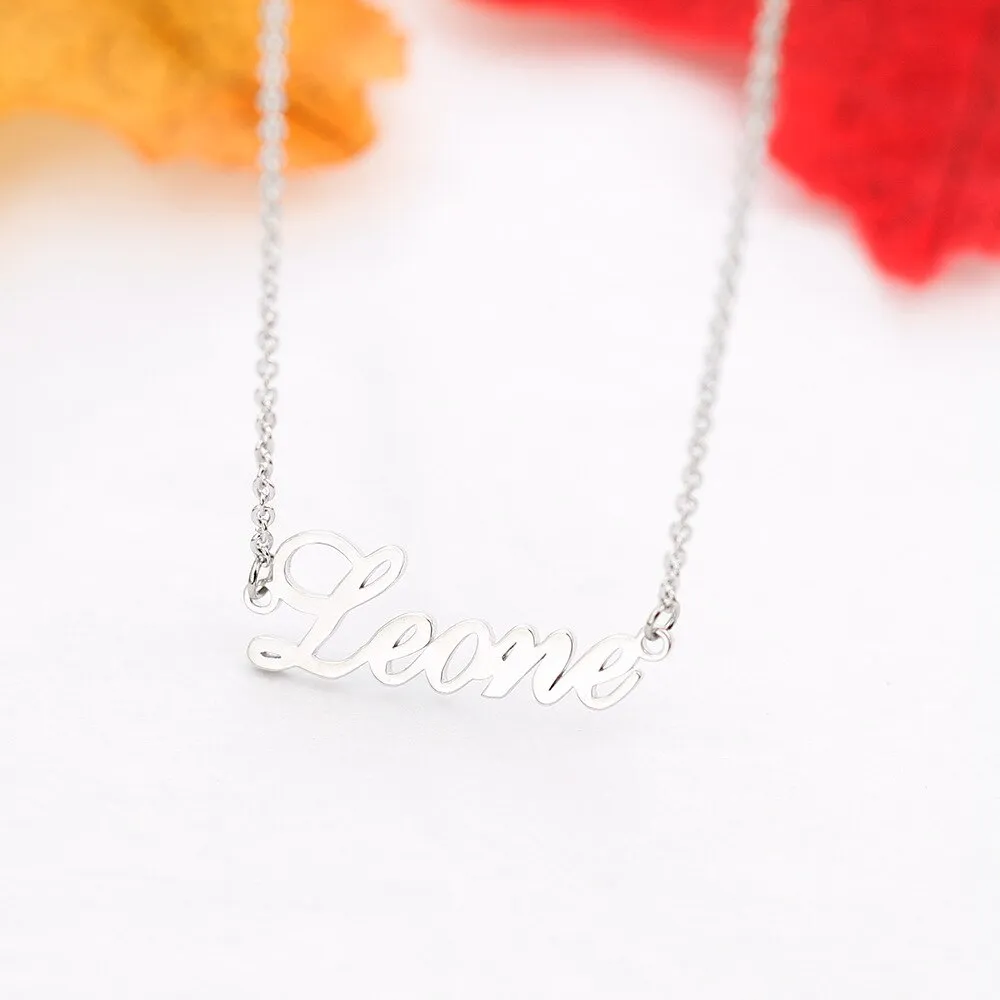 Personalized Any Name Necklace Women Choker