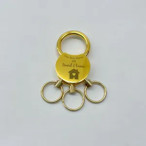 Pull Twist Rings Keychain CH 0302