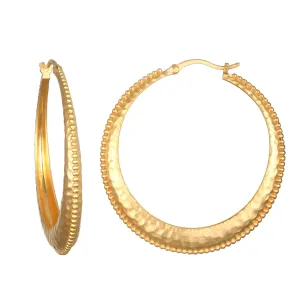 Satya Timeless Beauty Dot Hoop Earrings