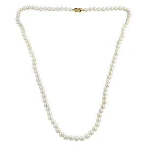 Single Strand Pearl Necklace