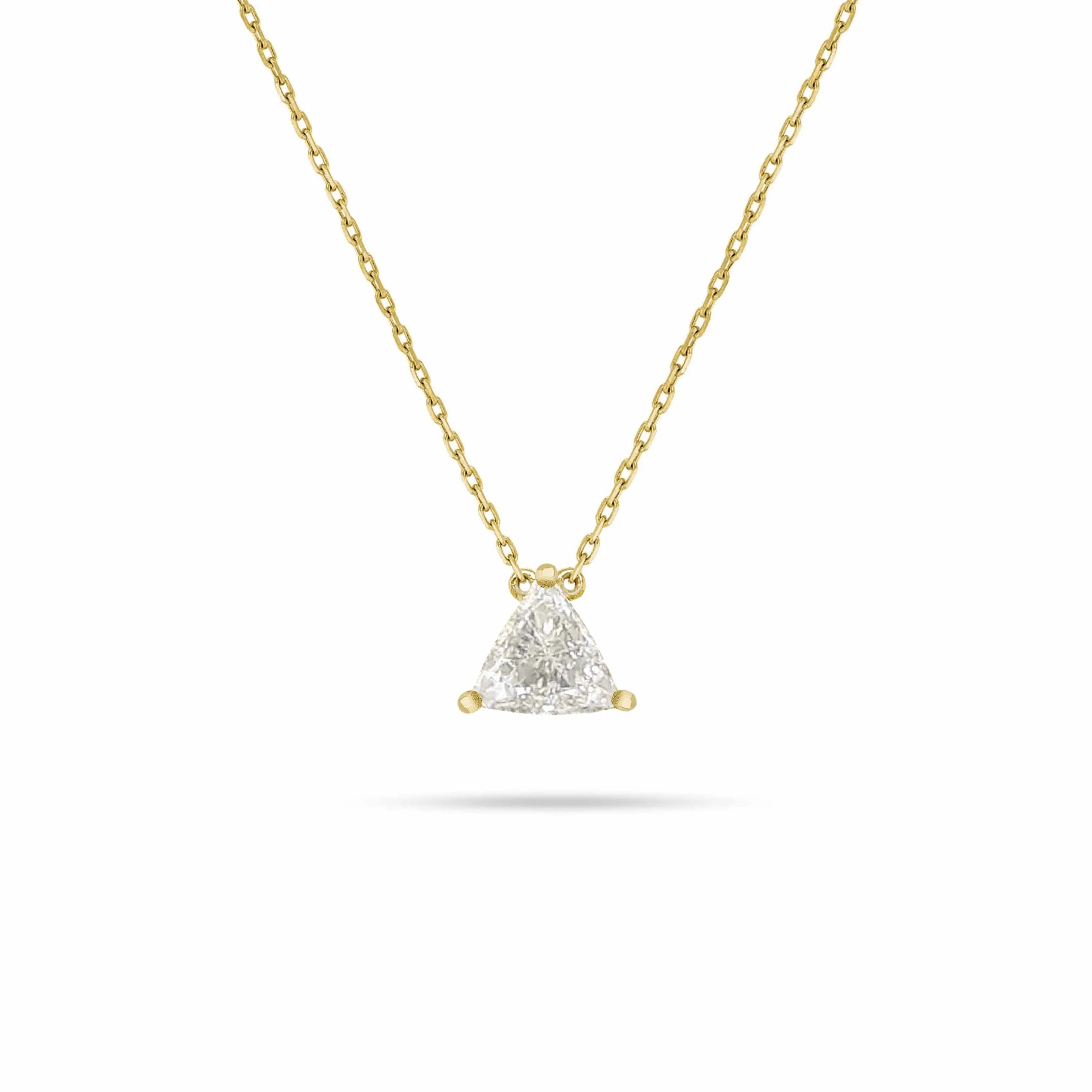 Solitaire Trilliant Diamond Pendant