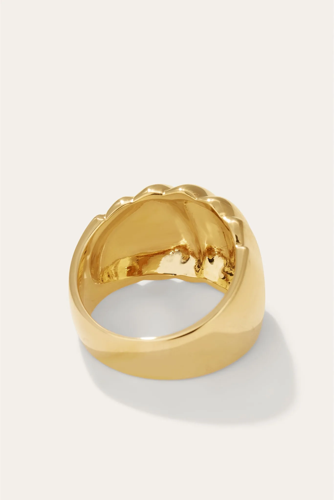 Speira Dome Gold Vermeil Ring