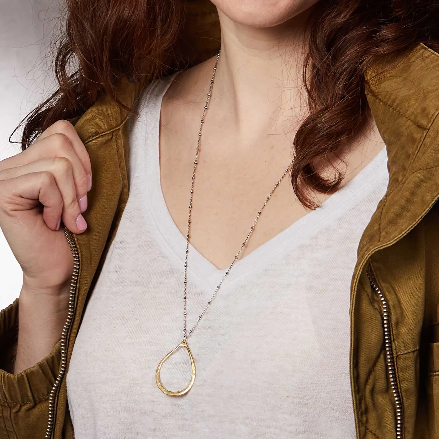 Talia Necklace | Bronze