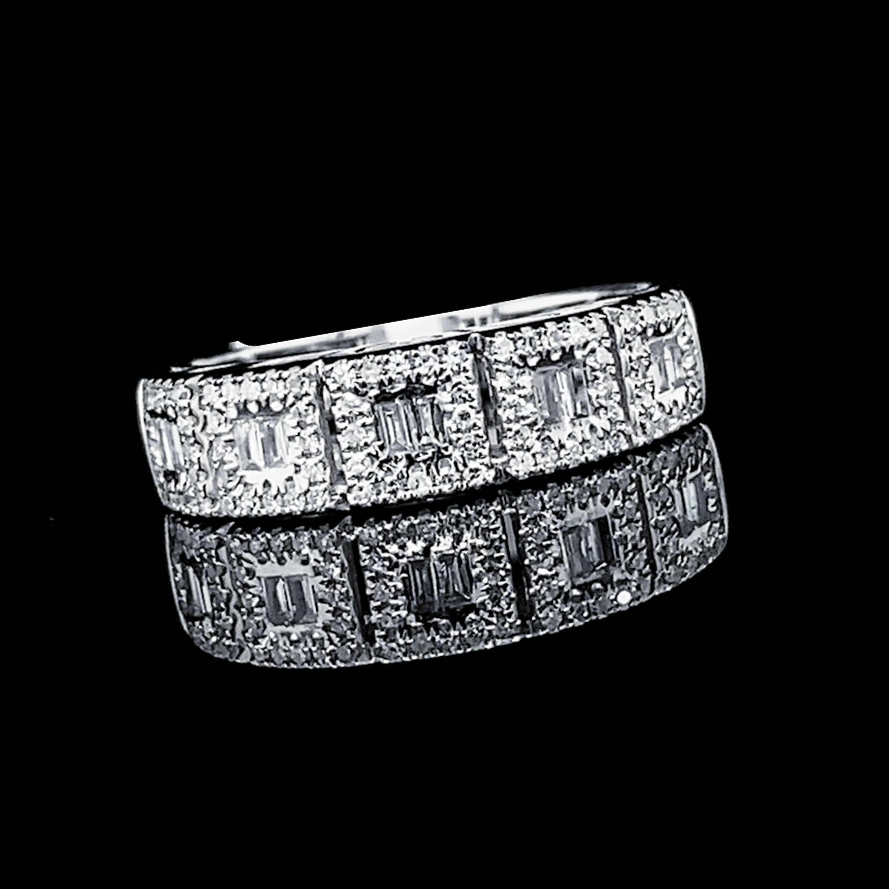 #ThePromise | Half Eternity Men's Diamond Ring 14kt