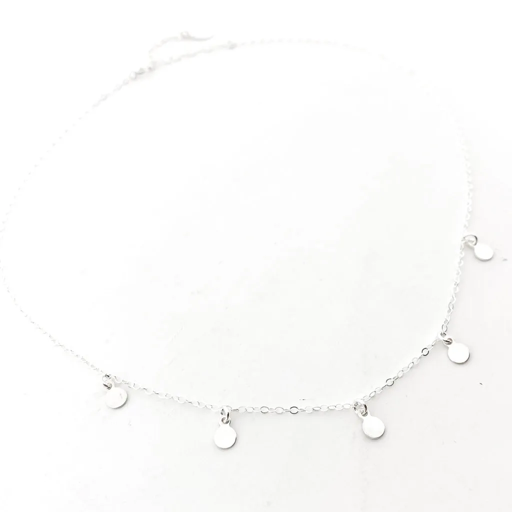 Willow Mini Disc Necklace